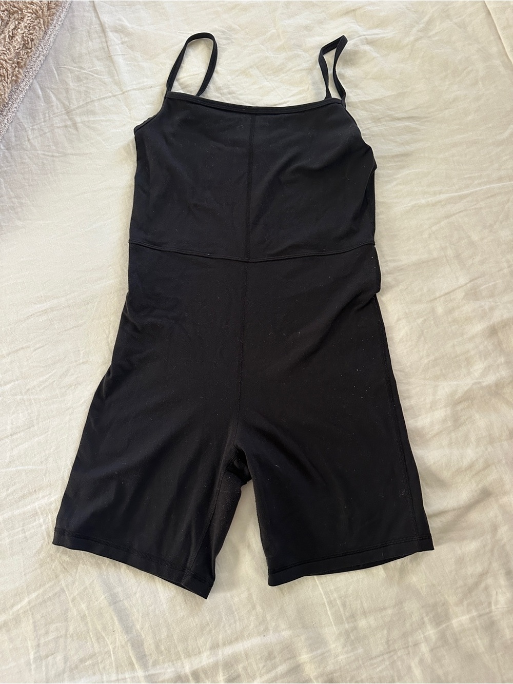 Wilfred Free Black Women's Stretch Romper Jumpsuit